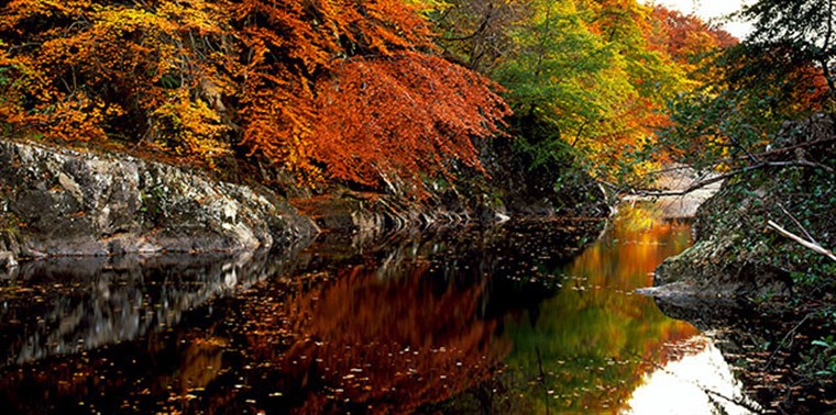 Killiecrankie in Autumn <span style='font-size:8px;'> ® The National Trust for Scotland </span>