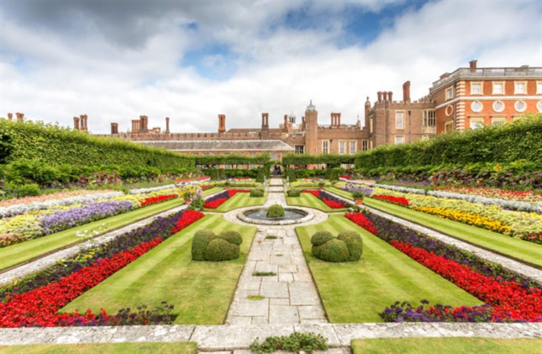 Garden Views at Hampton Court Palace