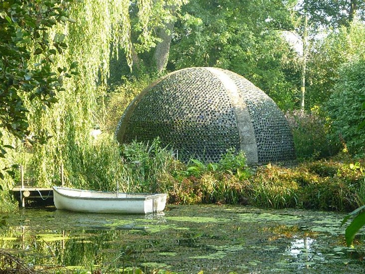Pond and Bottle Dome