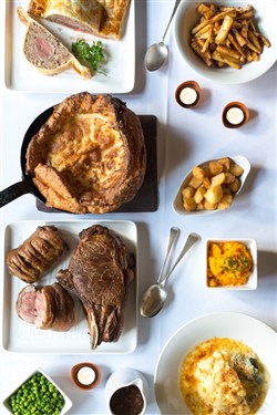 Our unique critically acclaimed Sunday lunch