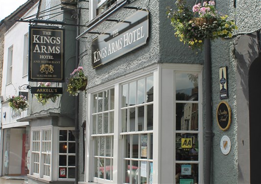 The Kings Arms Hotel in Malmesbury