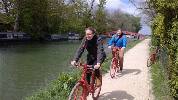 Oxford bicycle tours Oxford + Thames path