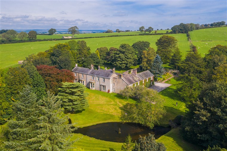 Farlam Hall is surrounded by stunning Cumbrian countryside 