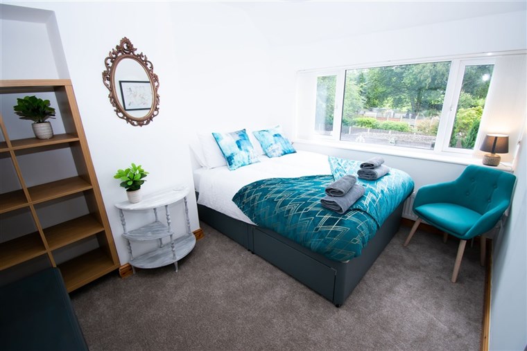 Relax in this comfortable double bedroom.